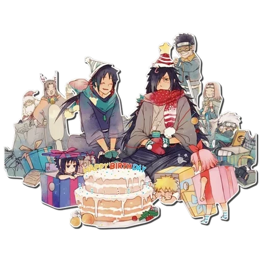 naruto, anime madara, madara uchiha naruto, madara uchiha cake art, año nuevo anime naruto