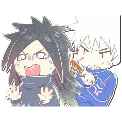 naruto, naruto madara, madara uchiha naruto, madara tobirama hashiram chibi, tobirama hashirama izun madara bandes dessinées