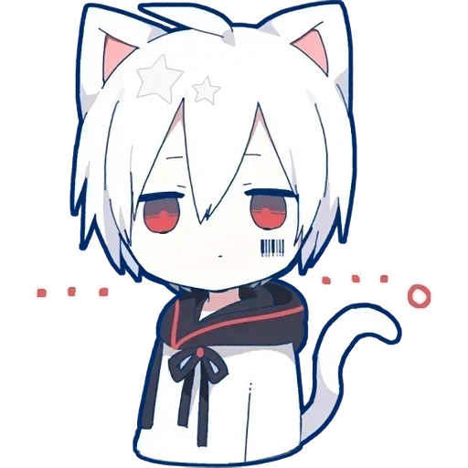 mafumafu, mafumafu чиби, mafumafu neko, мафумафу чиби