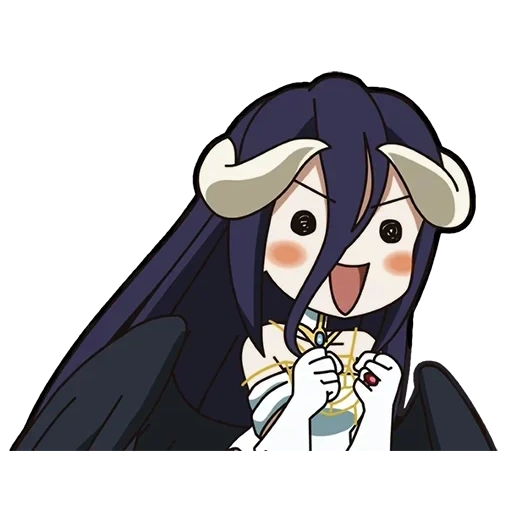 albedo, albedo chibi, albedo overlord, chibi albedo genshin