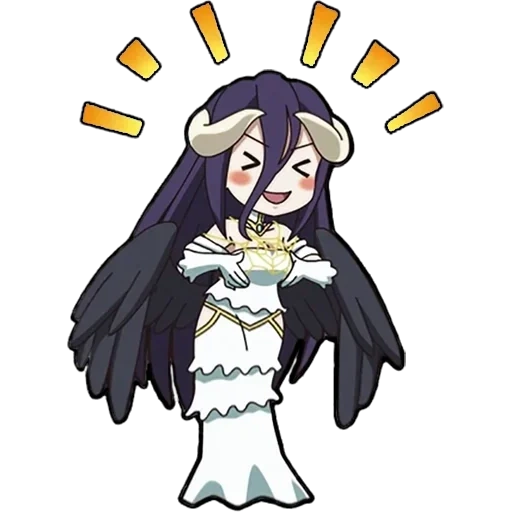 albedo de chibi, rei do albedo, albedo de chibi, albedo bawang chibi, rei do albedo de chibi