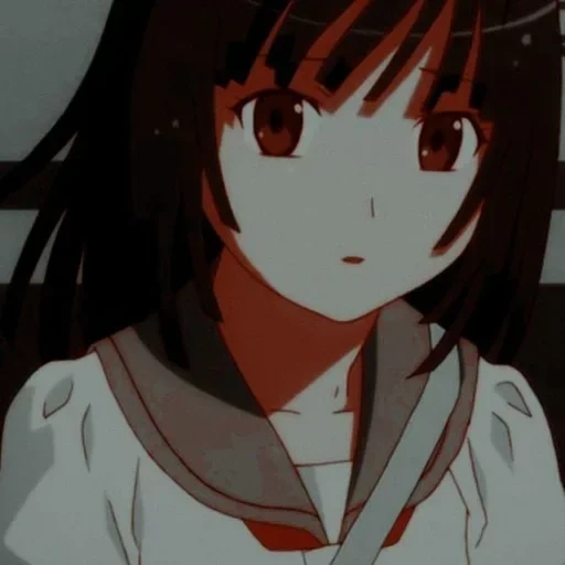 animação, nadeko, menina anime, nadeko monogatari, menina de arte anime