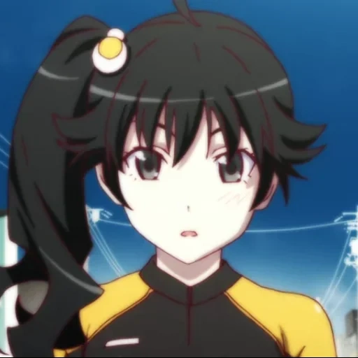 animação, monogatari, karen alaraji, personagem de anime, captura de tela de karen alaraji
