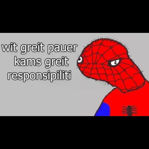 the spudi, spudmoon, die spodi, spudi mondsäge, spider-man meme
