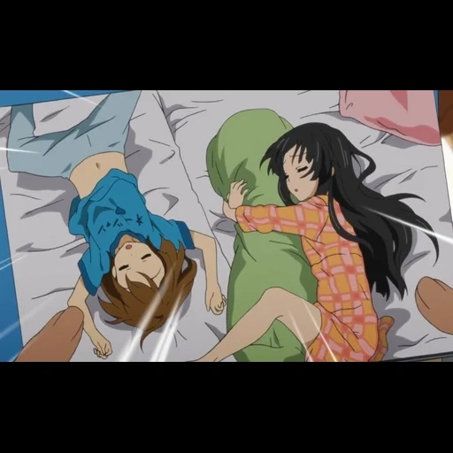 аниме, anime, аниме спит, цитрус аниме моменты
