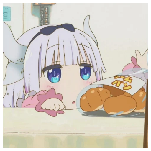 kanna kamui, dragon maid kobayashi, screenshot di kobayashi san cannes, anime dragon maid kobayashi, personaggi anime dragon maid kobayashi