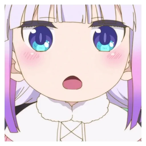 anime kawaiwai, kanna kamui, kobayashi cannes, karakter anime, pembantu kobayashi