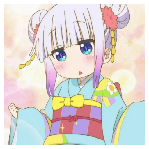 cannes kamui, kanna kamui, anime maid dragon, dragon maid of cobiashi anime, dragon maid kobayashi san cannes