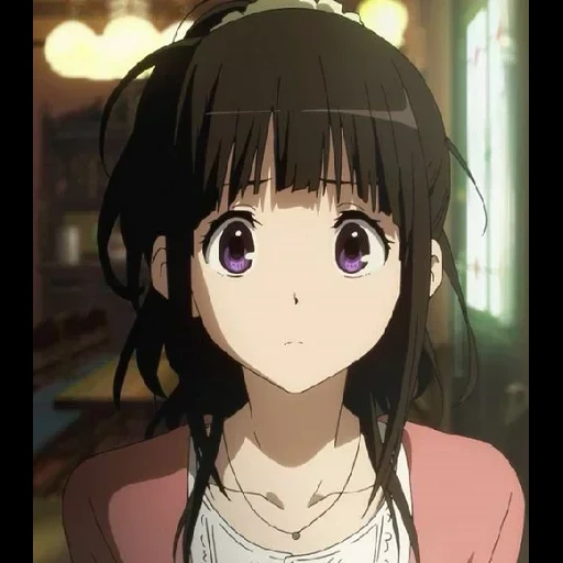 hyouka, vyandanda san, yuri chitanda, anime charaktere