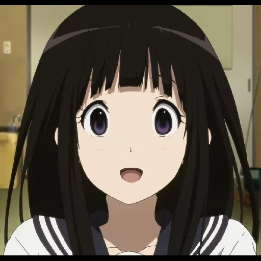 hyouka, figure, personnages d'anime