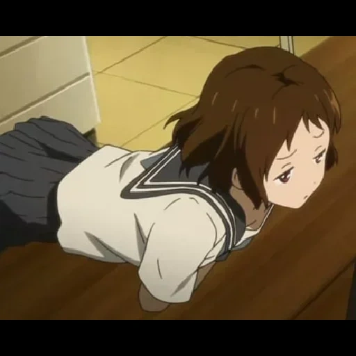 hyouka, hyouka anime, mayaka ibara, cartoon beauty, cartoon characters