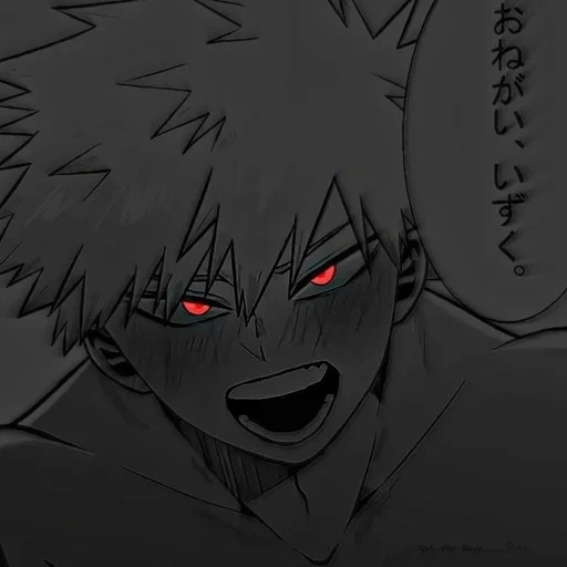 anime, bakugo, bakugou, anime charaktere, trauriger bakugo katsuki