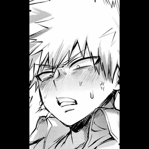 бакуго, бакуго кацуки ахегао, рисунки бакуго кацуки, bakugou katsuki ахегао, ахегао фейс кацуки бакуго