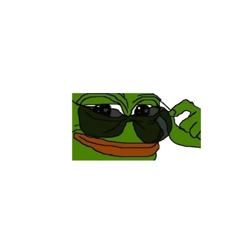 pepe, junge, froschpepe, der frosch des pepe lächelt