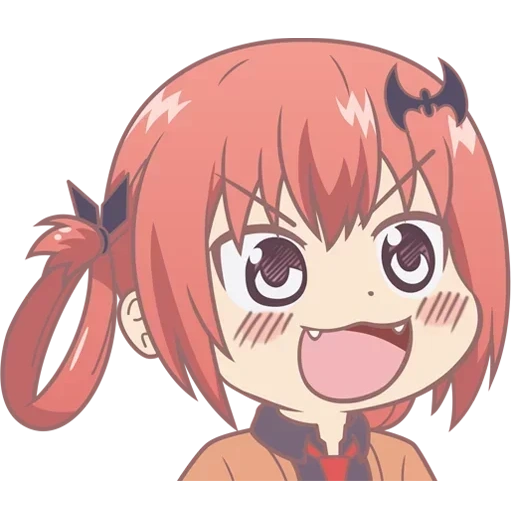 satan, satan's red cliff, kurumidze sasania, gabriel dropout satania chibi, kurumidze satanikki mcdowell