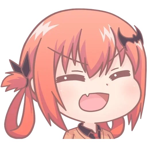 satanás, gabriel dropout, sasania kurumize, gabriel dropout satania, gabriel dropout satania chibi