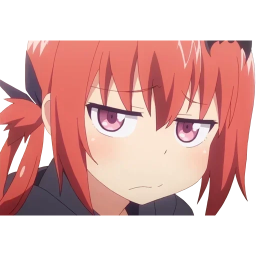 сатания, сатания манга, сатания аниме, gabriel dropout, аниме габриэль сатания мем