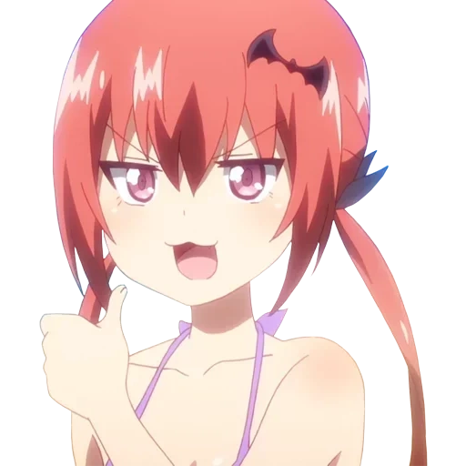 satana, sassania may, smug satania, anime satanico, gabriel dropout