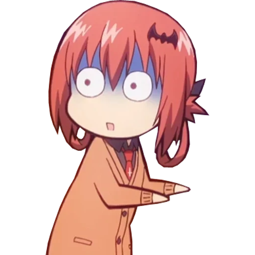 satanás chibi, gabriel dropout, sasania kurumize, gabriel dropout satania, gabriel dropout satania chibi