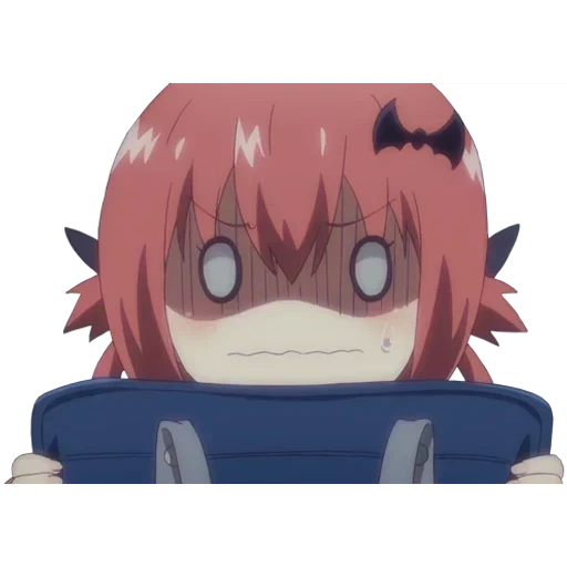 сатания, сатания смуг, gabriel dropout аниме, gabriel dropout satania чиби