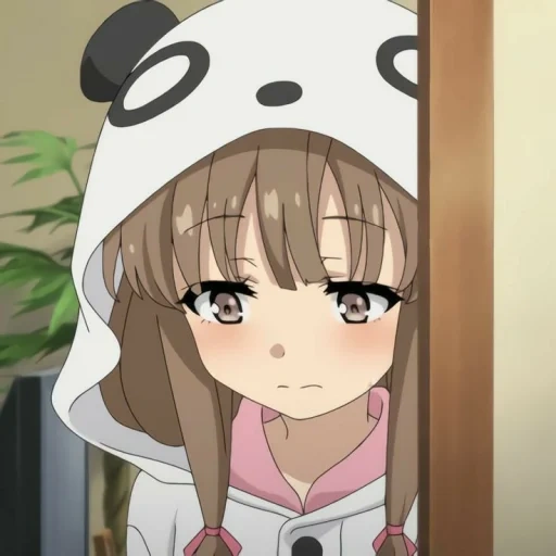 kaede azusagawa, este porco estúpido, lindos personagens de anime, kaede este porco estúpido, porco não entende o sonho de um coelho de menina