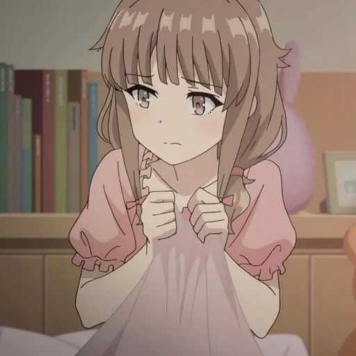 anime girl, anime girl, karakter anime, azu sakawa kade, seishun buta yarou wa bunny