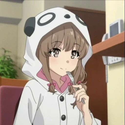 anime kawai, menina anime, personagens de anime, kaede azusagawa, desenhos anime fofo