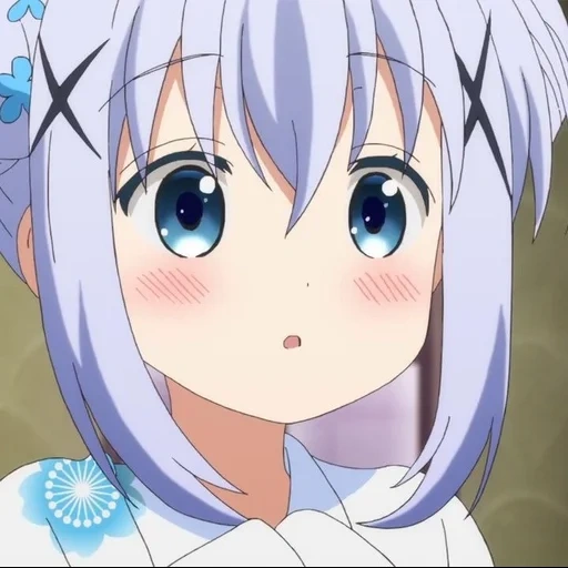 jours, anime, chino chan, anime 200x200, anime de kafu chiano