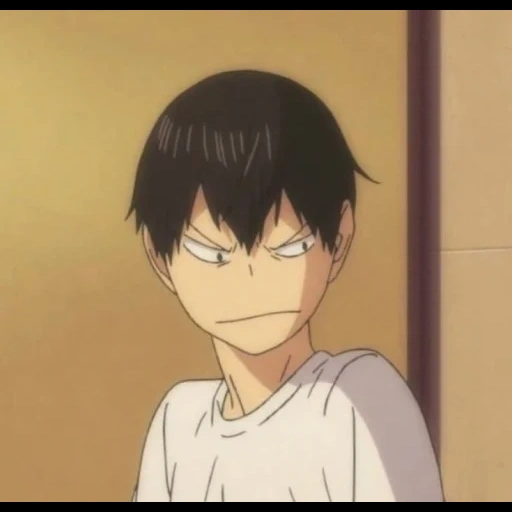 picture, miva kageyama, kageyama tobio evil, kageyama tobio smile, kageyama tobio smiles