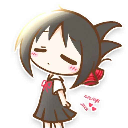 chibi, chibiki, chibi uchiko, chibi niedlich, achimei chibi anime