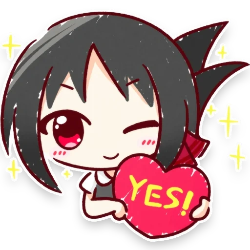 chibi, anime, chibi uchiko, anime emoticons, anime charaktere