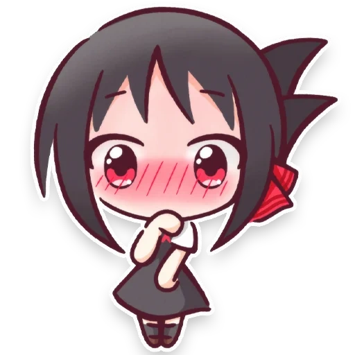 chibi, pas de chibi, emoji anime, adzus nakano chibi