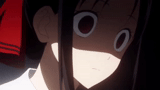 anime, animation, anime dark color, cartoon characters, ms kaguya's face