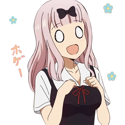 anime kaguya, chika fujivar, fujiwara chick, fujivara kaguya, anime kaguya dance