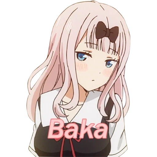 anime, anime girl, anime girl, fujiwara chika, i personaggi degli anime