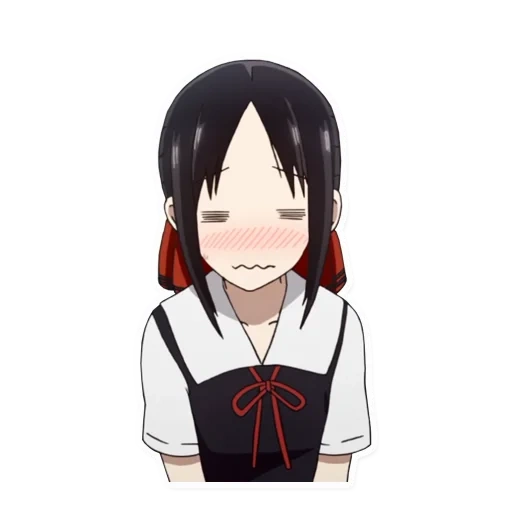 kaguya autocollants, kaguya sama sticker, dessin, kaguya synomy autocollants, kaguya sama wa kokurasetai