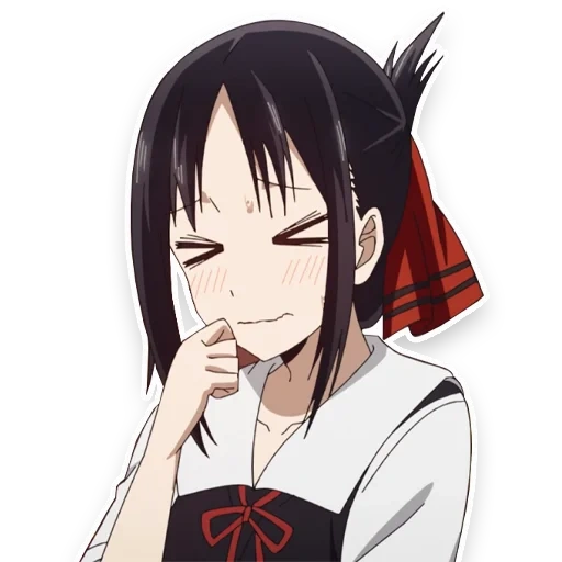 animação, figura, kaguya sama, menina anime, papel de animação