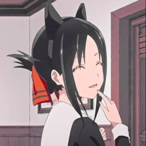 anime, kaguya, personaggi anime, screenshot per pneumatici kaguya, madam kaguya stagione 2