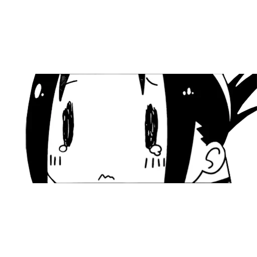 anime, bild, nagatoro gesicht, kaguya aufkleber, anime charaktere