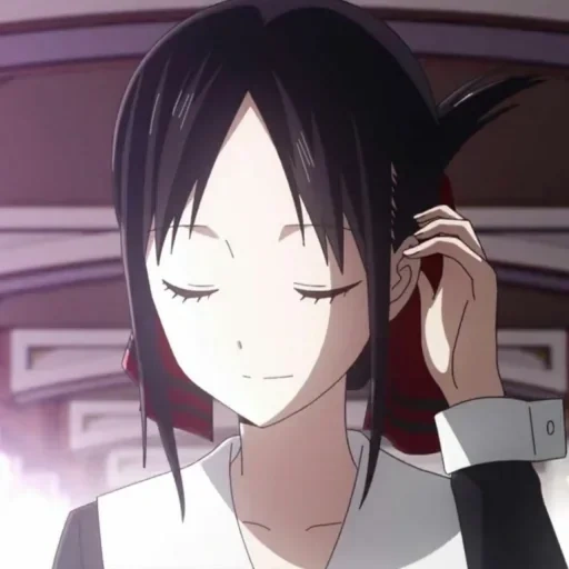 kaguya sama, kaguya sempai, personajes de anime, kaguya sama love, capturas de pantalla de kaguya tire