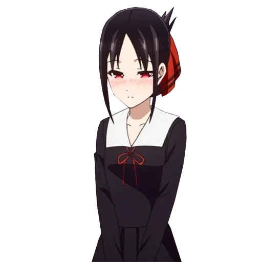 neumático kaguya, kaguya synomy, personajes de anime, kaguya tire está enojado, capturas de pantalla de kaguya synomy