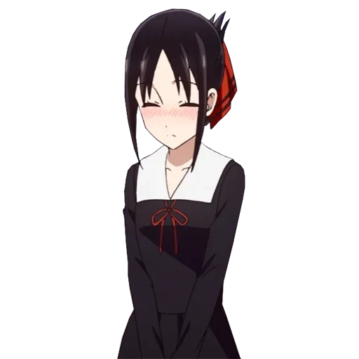 anime, art anime, synomie de kaguya, filles anime, kaguya sinomy est maid