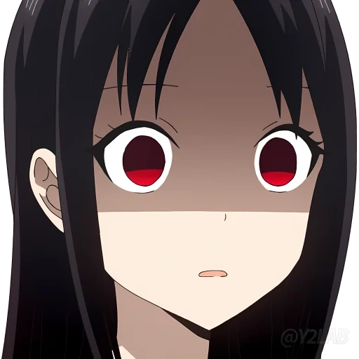 bild, kaguya synomie, anime frau, anime charaktere, madam kaguya gesicht