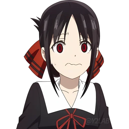 kaguya, kaguya sama, face da sinomia de kaguya, kaguya sama wa kokurasetai