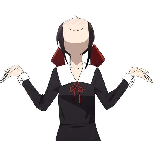 gadis anime, karakter anime, kaguya shinomiya, tangkapan layar synomy kaguya, avatar ban kaguya