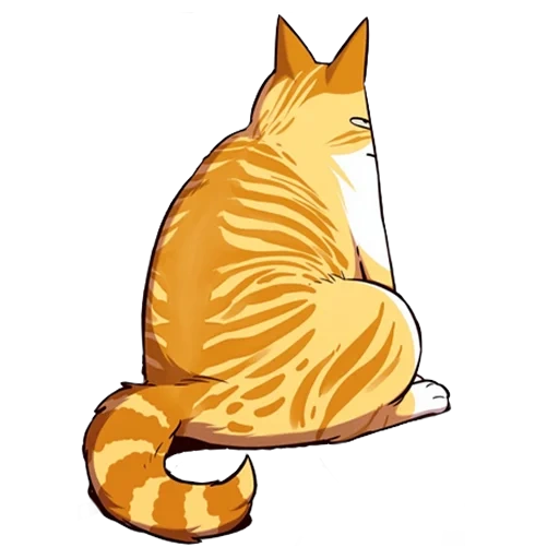 gato, símbolo de expressão, arte cat