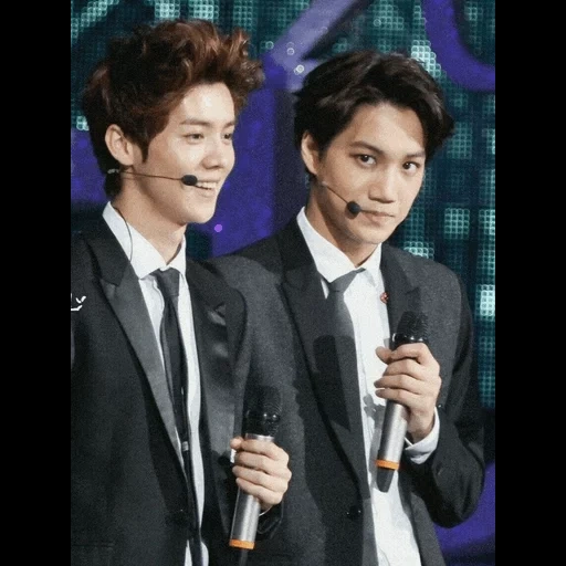 luhan, kai luhan, exo baekhyun, ídolos de un hombre, actores coreanos