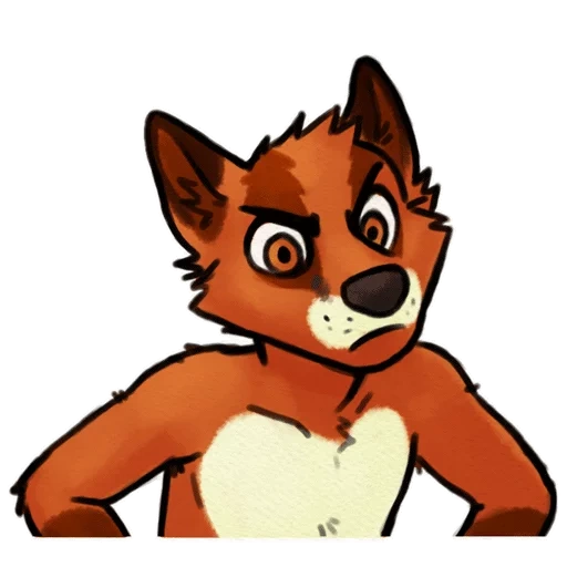 fox, anime, nick wilde