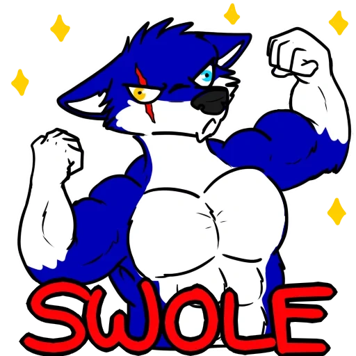 anime, sonic boom, sonic wolf exe, ware cat comics, sonic muscle growth