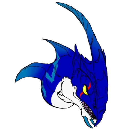 anime, shaini gordak, blue dragon, dragon shadow